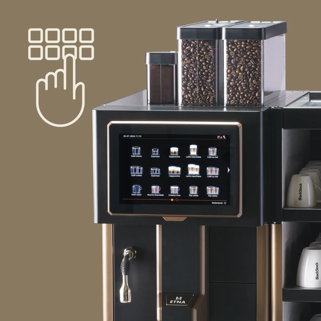 1 BLACKSTOCK KOFFIEMACHINES VOLAUTOMAAT