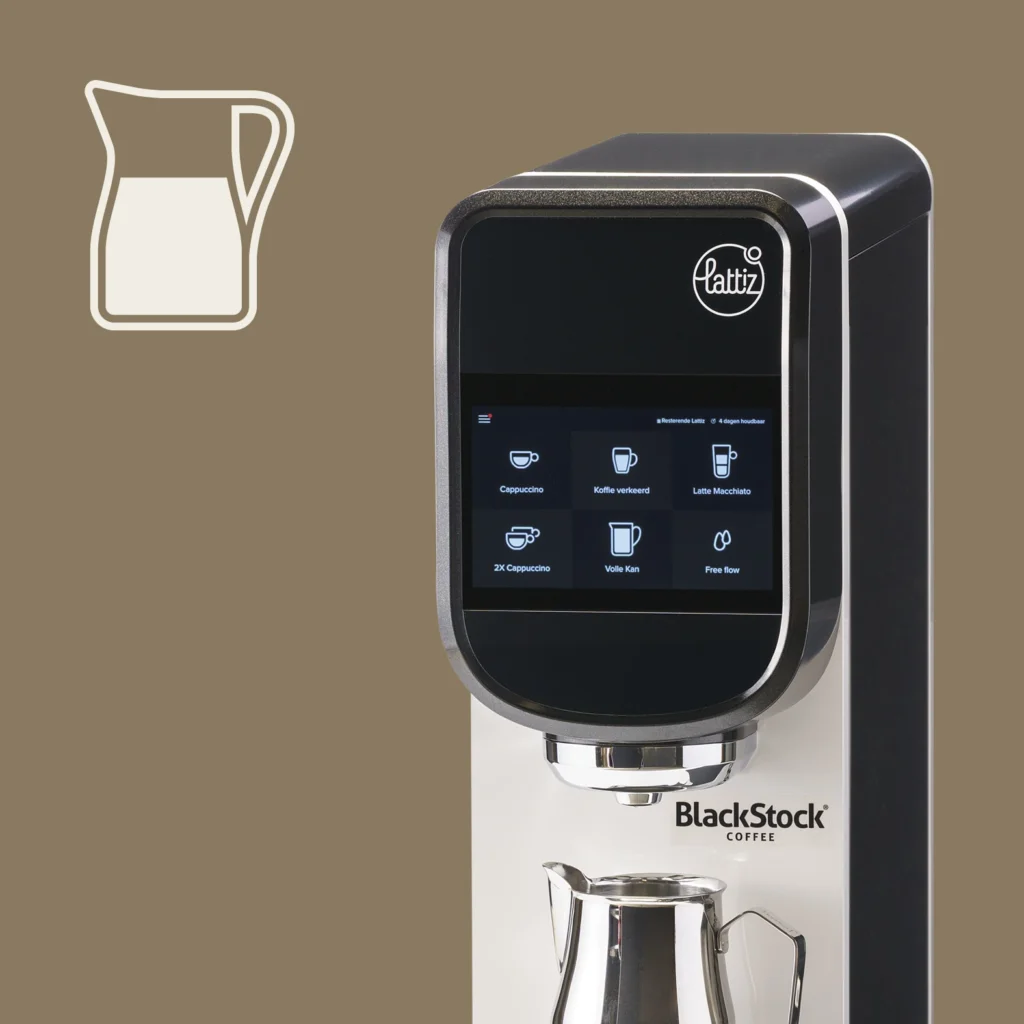 4 BLACKSTOCK KOFFIEMACHINES LATTIZ